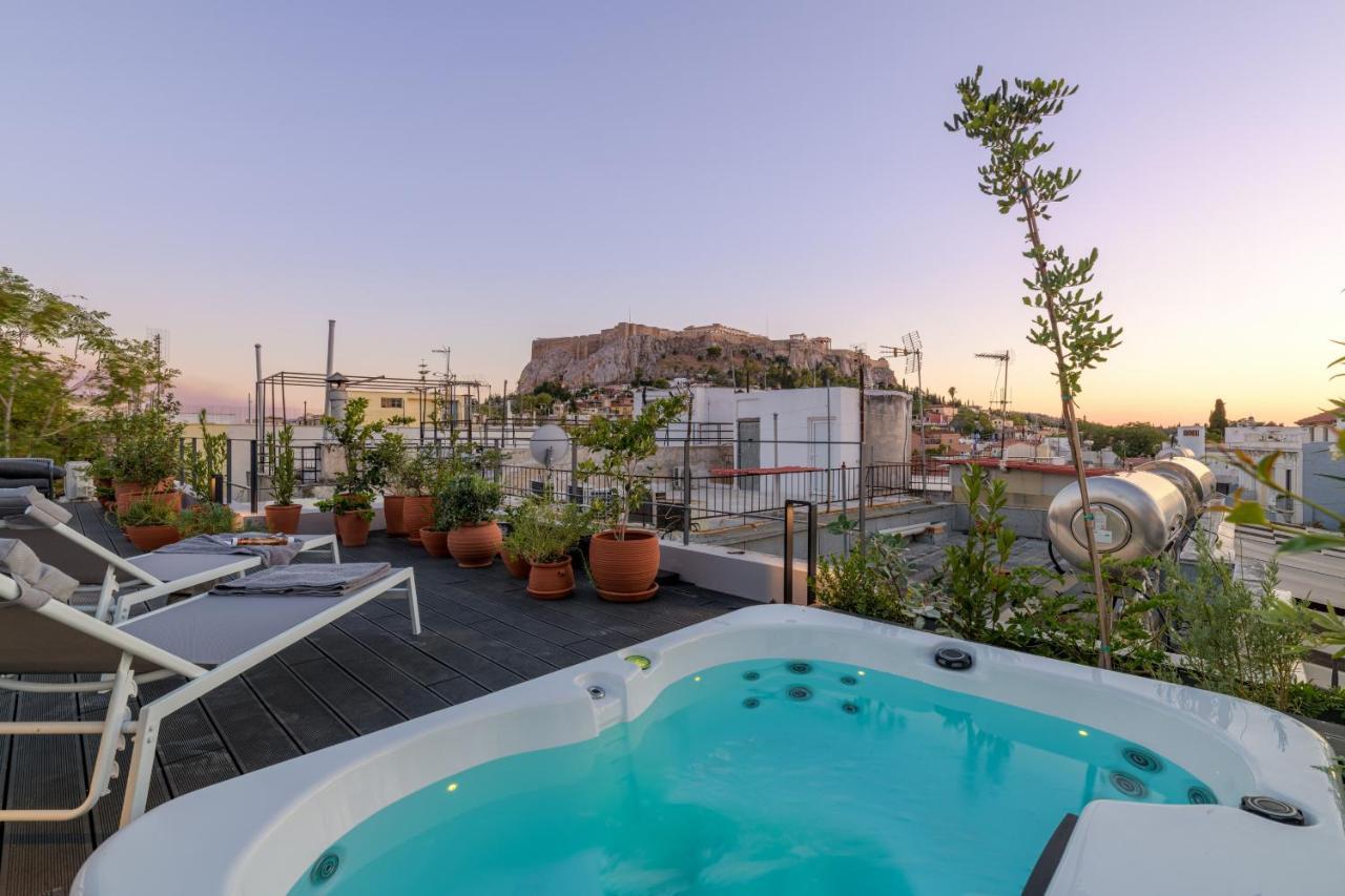 Meno Suite With Private Terrace - Jaccuzzi, Acropolis View Athens Luaran gambar