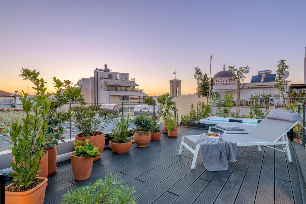 Meno Suite With Private Terrace - Jaccuzzi, Acropolis View Athens Luaran gambar